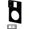Frame with description plate: HAND 0 AUTO, Q25TS-93