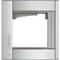 FRAME WITH HOLDER FOR SFERA PANELS - 1 MODULE - ALUMINUM