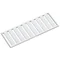 Frame with markers 100x earthing