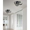 FRANCIS Plafon 54cm 40W 3000-6000K 4650lm IP20 black
