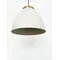 FRANKLIN Lámpara colgante E27 IP20 crema