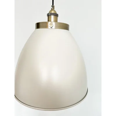 FRANKLIN Pendelleuchte E27 IP20 creme