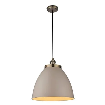 FRANKLIN Suspension E27 IP20 crème
