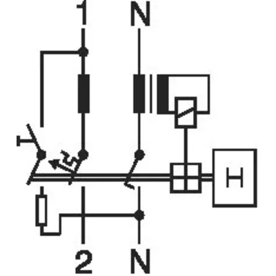 FRBMM-C16/1N/03-G Combined circuit breaker 10kA FRBmM series