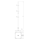 Free-standing lightning protection mast H=3500 mm fi 18/16/10 RP:I