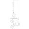 Free-standing lightning protection mast on a tripod H=7000 mm fi 33.7/18/16/10 RP: I,III