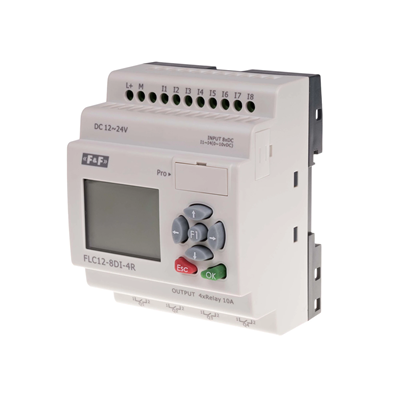 Freely programmable controller with 8 digital inputs