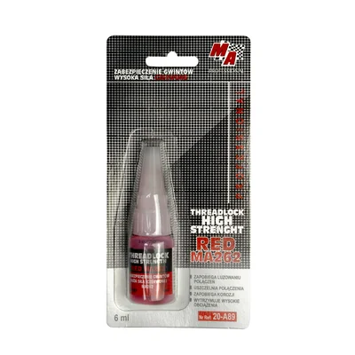 Frein filet permanent 6ml MA PROFESSIONAL rouge 12 pcs
