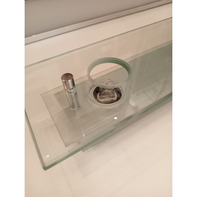 Fres Decken- und Wandleuchte transparent