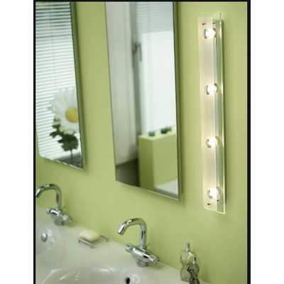 Fres Lampada da soffitto e parete trasparente