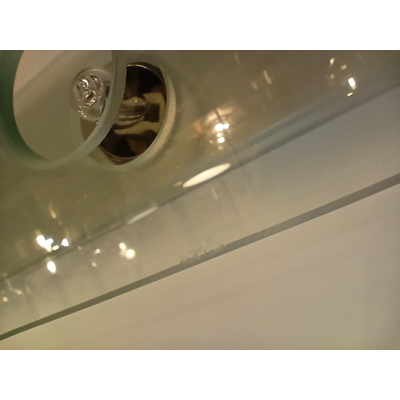 Fres Lampada da soffitto e parete trasparente