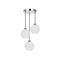 FRESH E27 3X60W HANGING CONCRETE