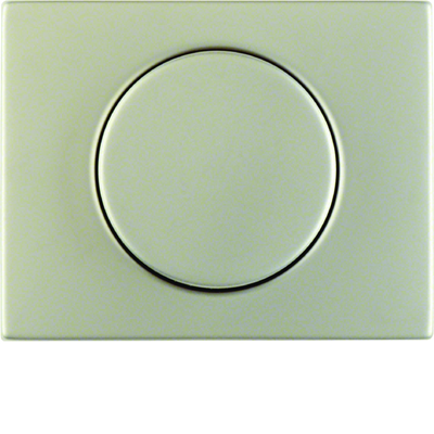 Front plate, adjusting knob for rotary dimmer, stainless steel