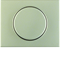 Front plate, adjusting knob for rotary dimmer, stainless steel