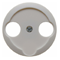 Front plate for 2-out antenna socket, white