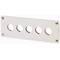 Front plate for flush mounting - 5 holes, M22-E5