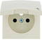 FRONT PLATE WITH CREAM CONTACT SHUTTERS