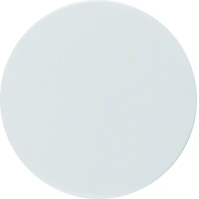 Front plate with knob for rotary dimmer R.1/R.3 white, glossy