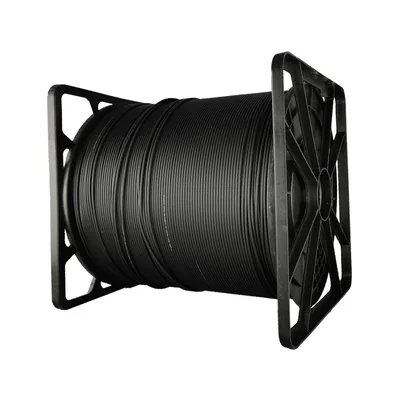 FTTH 2J B2ca SM 9/125 Glasfaserkabel, weiß, GFK-Verstärkung, volldielektrisch, 1000 m, ALANTEC