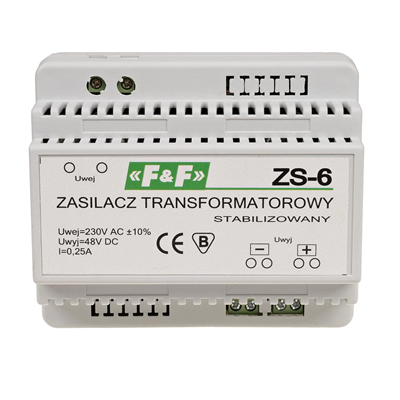 Fuente de alimentación con transformador estabilizado 0 25A 48V