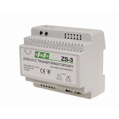 Fuente de alimentación con transformador estabilizado 0 66A 18V