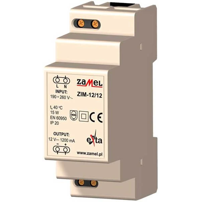 Fuente de alimentación conmutada 12V CC 1, 2A