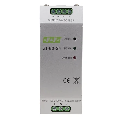 Fuente de alimentación conmutada industrial de 24 V.