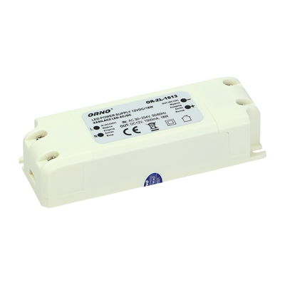 Fuente de alimentación LED AC/DC, 18W, IP20