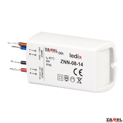 Fuente de alimentación LED de superficie 14V DC 8W