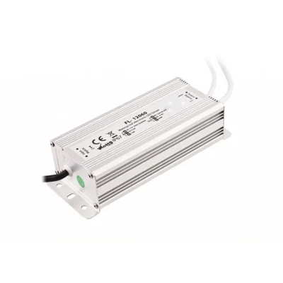 Fuente de alimentación LED hermética de 60 W, 12 V, 5 A, 180 x 40 x 22 mm.