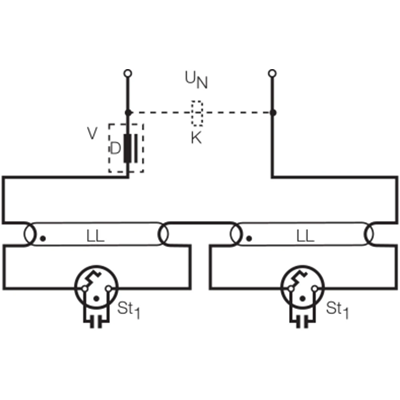 Fuente de alimentación LED OTi DALI 80 220-240V 2A1 LT2 L 1000-2100mA