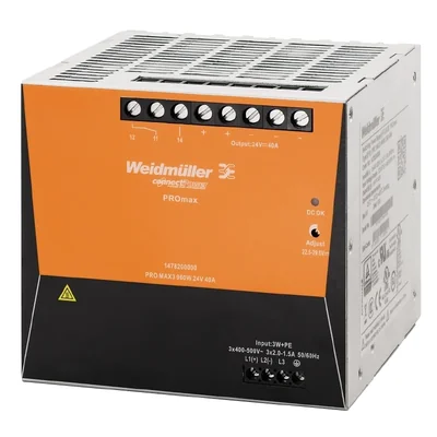 Fuente de alimentación PRO MAX3 de 960 W, 24 V, 40 A CC, número de pieza 1478200000