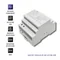 Fuente de alimentación Qoltec para carril DIN | 92 W | 24 V | 3,83 A | Gris