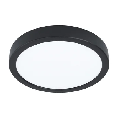 FUEVA 1 Ceiling lamp 21 cm neutral black
