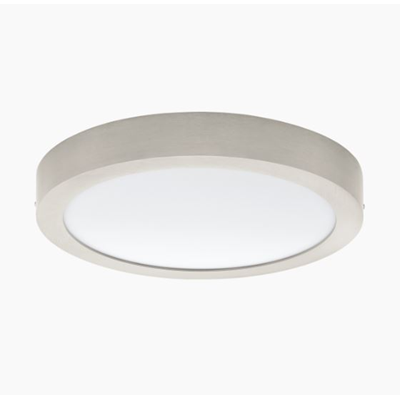 FUEVA 1 Lampada da soffitto 30 cm, nichel satinato neutro