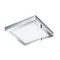FUEVA 1 Lampada da soffitto 30x30 cm cromo 3000K
