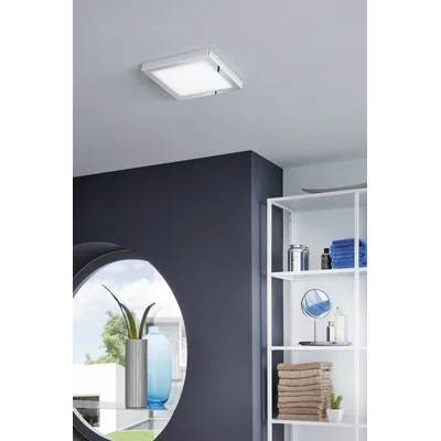FUEVA 1 Lampada da soffitto 30x30 cm cromo 3000K