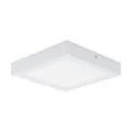 FUEVA 1 Lámpara de techo 22,5x22,5 cm blanco cálido