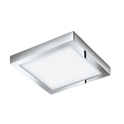 FUEVA 1 Plafón 30x30 cm 3000K cromo