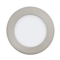 FUEVA 1 Recessed ceiling lamp 12cm IP20 warm white satin nickel
