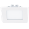 FUEVA 1 Recessed ceiling lamp 12x12 cm warm white