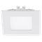 FUEVA 1 Recessed ceiling lamp 8.5x8.5 cm warm white