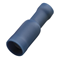 Fully insulated socket 1.5-2.5 blue