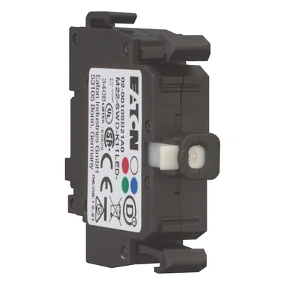 Functional element - contacts: 1xNC 1xNO blue diode front mount SmartWire-DT