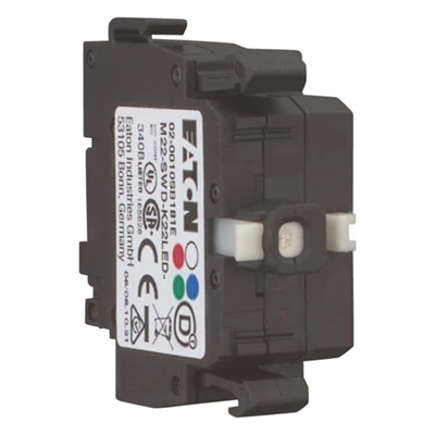 Functional element - contacts: 2xNC 2xNO white diode front mounting SmartWire-DT