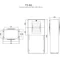 Fundament do szafy BRES-86 1000mm
