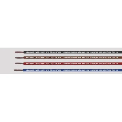 Fünf-Standard-Einleiterkabel 1x16 gelb-grün