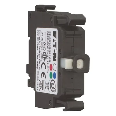 Funktionselement - Kontakte: 1xNC 1xNO blaue Diode Frontmontage SmartWire-DT