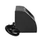 Furniture socket 2x2P+Z, 2xUSB (type A+C; 2.4A), black