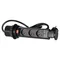Furniture socket Ø6cm, extendable from the countertop, with lock and 1.8m cable, 3x2P+Z, black